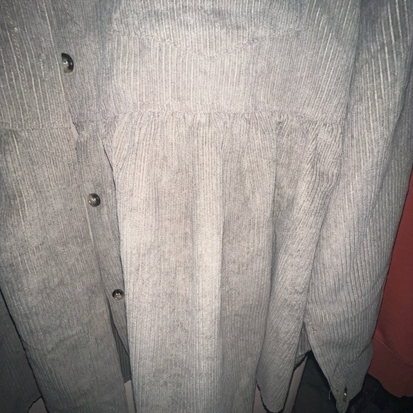 Large corduroy shacket - Picture 4 of 5